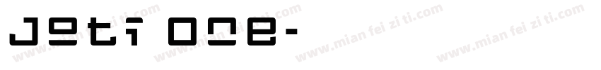 Joti One字体转换